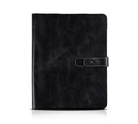 Londo Funda en Cuero para iPad Air 11, iPad Pro 11 y iPad, Estuche con Compartimentos para Tarjetas y Soporte Apple Pencil