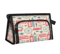 Londo - Neceser de viaje para mujeres, hombres, niñas y niños, multifuncional, bolsa de maquillaje, organizador de cosméticos, bolsa de ducha, color, M, Organizador de bolsas