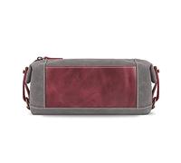 Londo Neceser en Cuero y Lona - Dopp Kit de Viaje Unisex para Artículos de Tocador