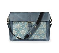 Londo Zion Bolsa para portátil Tipo Mensajero - Piel de Primera Calidad para Profesionales de la Tecnología con Estilo