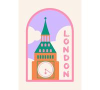 London: A blank decorative notebook with Country/Cities names on its front cover and spine for coffee table, living room, bookshelves and interior ... for women, men, teens, mothers, travellers.