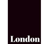 London: A Lined Guestbook & Decorative Coffee Table Book for Modern Home & Travel-Inspired Spaces Black Matte Edition (Cabana - The Guest Collection)