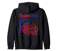 London Beer Time Pub Beber Pint Lover Funny LOL Classic Sudadera con Capucha