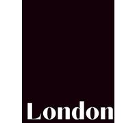 London: Black Matte Airbnb Guest book London Coffee Table Book (Beautiful Travel Books)