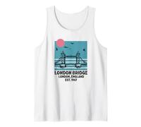 London Bridge England Souvenir Reino Unido Reino Unido Camiseta sin Mangas