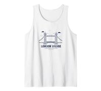 London Bridge England Souvenir Reino Unido Reino Unido Camiseta sin Mangas