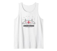 London Bridge England Souvenir Reino Unido Reino Unido Camiseta sin Mangas