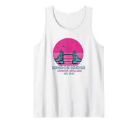 London Bridge England Souvenir Reino Unido Reino Unido Camiseta sin Mangas