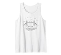 London Bridge England Souvenir Reino Unido Reino Unido Camiseta sin Mangas