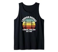 London Bridge England Souvenir Reino Unido Reino Unido Camiseta sin Mangas