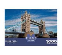 London Bridge Puzzle Imposible,desafío for Adults Juego Educativo 1000 Piezas Obra De Arte De Juego De para Adultos, Regalos A Partir De 14 Años 38x26cm/1000pcs