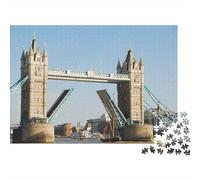 London Bridge Puzzles Imposible, Juego Educativo 1000 Piezas para Adultos Y Niños, Regalos A Partir De 12 Años 70x50cm/1000pcs