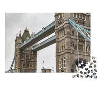 London Bridge Puzzles Imposible, Juego Educativo 1000 Piezas para Adultos Y Niños, Regalos A Partir De 12 Años 70x50cm/1000pcs