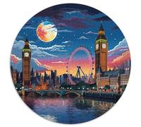 London Cityscape Puzzles Imposible,desafío for Adults Juego Educativo 1000 Piezas Obra De Arte De Juego De para Adultos, Regalos A Partir De 14 Años 1000pcs (67.5x67.5cm)