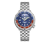 London Craftwork TUEDIX TD-1862 Limited Tuna Auto Diver Reloj Japón NH35A Movimiento, Azul, Pulsera