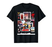 London England, I Love London, Real London Famous Landmarks Camiseta