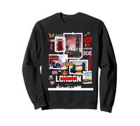 London England, I Love London, Real London Famous Landmarks Sudadera
