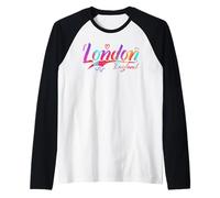 London England | Vacation Travel Camiseta Manga Raglan