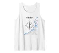 London England Viaje Londres Turismo Urbano Camiseta sin Mangas