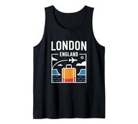 London England Viaje Londres Turismo Urbano Camiseta sin Mangas