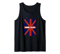 London Falling/Gran Bretaña en declive/Patriot Free Speech UK Camiseta sin Mangas