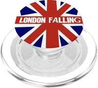 London Falling/Gran Bretaña en declive/Patriot Free Speech UK PopSockets PopGrip para MagSafe