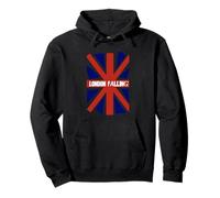 London Falling/Gran Bretaña en declive/Patriot Free Speech UK Sudadera con Capucha
