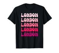 London First Name Minimalist Design Camiseta