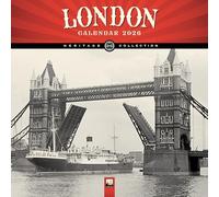 London Heritage Wall Calendar 2026 (Art Calendar)