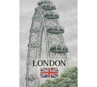 London-Inspired London Eye Day Scene Cover Design - Dot Grid Notebook | 120 Pages | 6×9 in: Dot Grid Notebook for Writing, Journaling and Everyday Notes