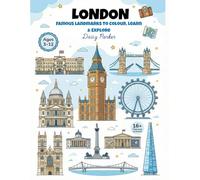 London Landmarks Coloring Book for Kids: Fun & Educational UK City Coloring Pages for Kids Ages 3-12 (UK Cities Landmarks Colouring Books for Kids)