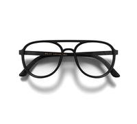 LONDON MOLE® Pilot Gafas bloqueadoras de luz azul | Geniales bloqueadores azules con forma de piloto | Anti fatiga visual para pantallas | Hombre Mujer Unisex | Bisagras de resorte