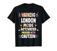LONDON Personalized Women's Gift Custom LONDON Camiseta