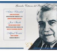 London Philarmonic Orchestra, Artur Schnabel, Rochester Philarmonic Orchestra, Amparo Iturbi, José Iturbi, Alfred Cortot - Artur Schnabel, José Iturbi, Alfred Cortot (Grandes Virtuosos del Piano) Box 3 CD