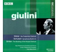 London Philharmonic - Giulini Dirigiert Schubert/Weber/Britten
