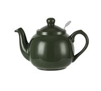 London Pottery Farmhouse - Tetera con infusor, cerámica, verde, 2 tazas (600 ml) [producto importado paralelo]