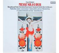 London Sinfonietta, David Atherton, Bryn-Julson / de Gaetani /Rolfe-Johnson / Malcolm King - Schubert - Messe Nr. 4 C-dur / Menuetto und Finale / Eine kleine Trauermusik Gesang der Geister über den Wassern [Vinyl LP record] [Schallplatte]
