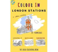London Stations Colouring Book (A4)