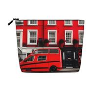 London Street - Neceser de viaje versátil para maquillaje, perfecto para uso diario y viajes de negocios, Black, Talla única, Neceser