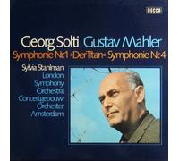 LONDON SYMPHONY ORCHESTRA / CONCERTGEBOUW ORCHESTER AMSTERDAM / STAHLMANN, Sylvia / SOLTI, Georg - Symphonie Nr.1 / Symphonie Nr.4 / DK 11511/1-2