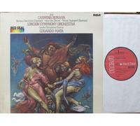 LONDON SYMPHONY ORCHESTRA / EDUARDO MATA - ORFF / CARMINA BURANA / LONDON SYMPHONY ORCHESTRA / EDUARDO MATA / 1981 / Klapp-Bildhülle / RED SEAL DIGITAL RCA # RL 13925 / Deutsche Pressung / 12" Vinyl Langspiel Schallplatte
