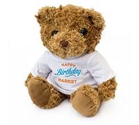 London Teddy Bears Oso de Peluche con Texto en inglés Happy Birthday, diseño de Harry