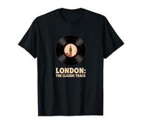 London The Classic Track Vinyl Music Art Camiseta