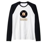 London The Classic Track Vinyl Music Art Camiseta Manga Raglan
