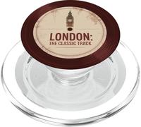 London The Classic Track Vinyl Music Art PopSockets PopGrip para MagSafe