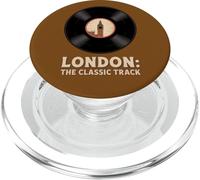 London The Classic Track Vinyl Music Art PopSockets PopGrip para MagSafe