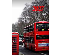 London Theme 2027 A5 Family Diary With Week To Page: Patriotic Weekly Organiser For Business or Home
