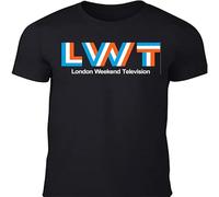 London Weekend Television T Shirt TV LWT Retro BBC Vintage Regional Black L