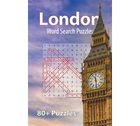 London Word Search Puzzle Book: 80+ Puzzles | London Neighborhoods, Sights, History, Culture, Sports and More | 6x9, 130 ages | Great for All Ages