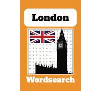 London Word Search Puzzle Book: Word searches with easy to read print about London and more - 6x9 inches, 110 pages - 50 Puzzles - Gifts for Holidays, Vacations and Free time